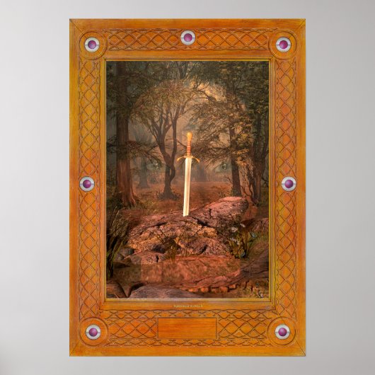 201.石の中の剣 ポスター (正面)