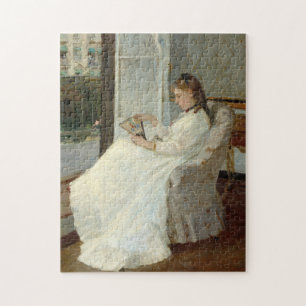 201.窓の上で描かれた画家の妹 ベルザモリソト ジグソーパズル