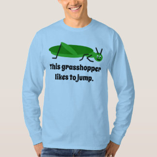 201.緑のキリギリス Tシャツ