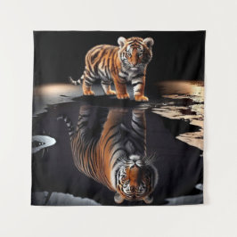 201.若い者と強者の者 タペストリー