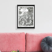 201.若者と力士たち キャンバスプリント (インサイチュ (リビング))