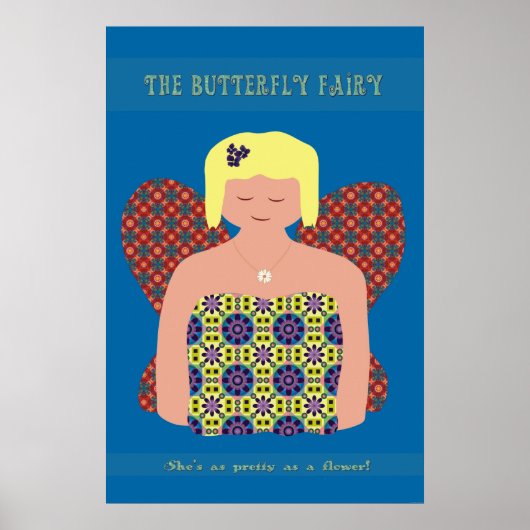 201.蝶の妖精 ポスター (正面)