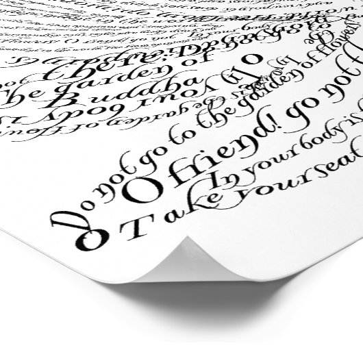 201.話しているハス ポスター (角)