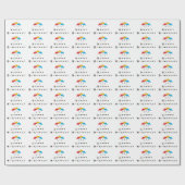 201.誕生日パーティーを開いた人 ラッピングペーパー (フラット)