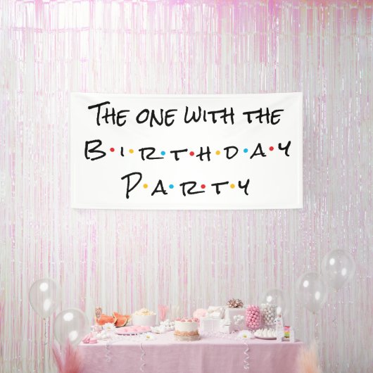 201.誕生日パーティーを開いた人 横断幕 (パーティー)