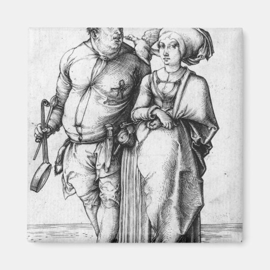 201.調理師と彼の妻 マグネット (正面)