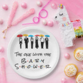 201.赤ちゃんのシャワーを浴びたやつ ペーパープレート (パーティー)