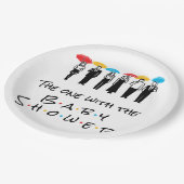 201.赤ちゃんのシャワーを浴びたやつ ペーパープレート (アングル)