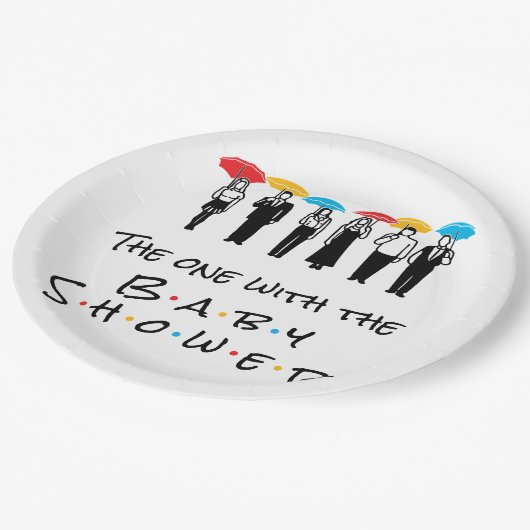 201.赤ちゃんのシャワーを浴びたやつ ペーパープレート (アングル)