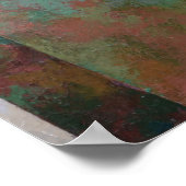 201.赤と緑 ポスター (角)