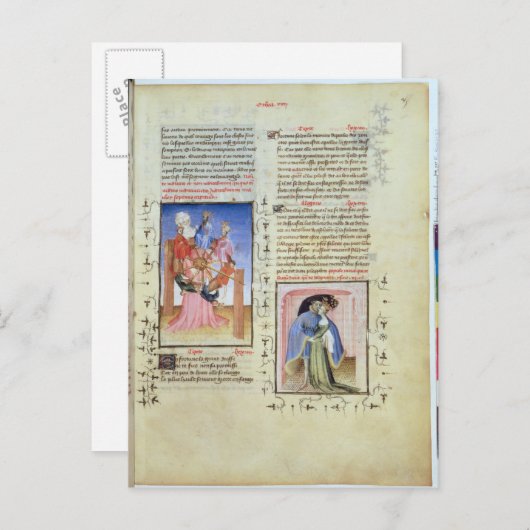 201.運命の歯車と裏切り者 ポストカード (正面/裏面)