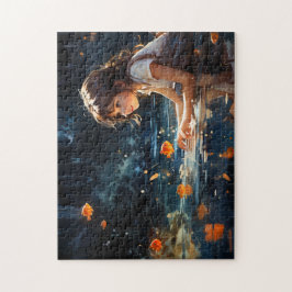 201.金魚の少女と不思議な池 ジグソーパズル