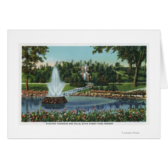 201.電気の噴水と滝 (正面横)