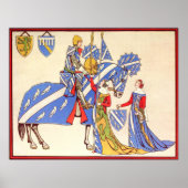 201.騎士と乙女 ポスター (正面)