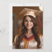 202モダンY GRADカラフルの編集可能クラス 案内状 (裏面)