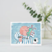 2020おもしろいクリスマスカード シーズンポストカード (スタンド正面)