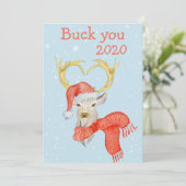 2020おもしろい年コビディアクリスマス シーズンカード (スタンド正面)