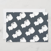 2020おもしろい年転がの新しい年と2枚の写真 カード (裏面)