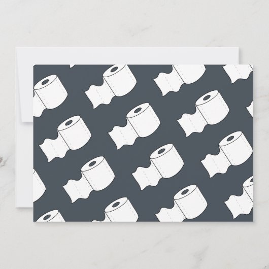 2020おもしろい年転がの新しい年と2枚の写真 カード (裏面)