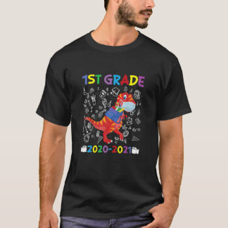2020おもしろい-2021年1年生の恐竜の女男性へ性K Tシャツ