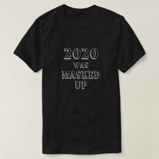 2020がマスクされたTシャツ Tシャツ