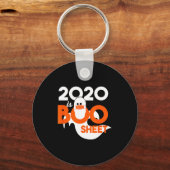 2020はお化けシート幽霊ハロウィン キーホルダー (正面)
