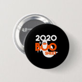 2020はお化けシート幽霊ハロウィン 缶バッジ (正面&裏面)