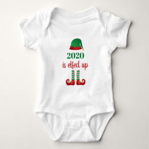2020はクリスマス検疫おもしろいことわざを解除 ベビーボディスーツ