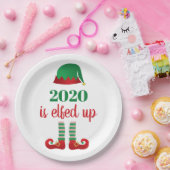 2020はクリスマス検疫おもしろいことわざを解除 ペーパープレート (パーティー)