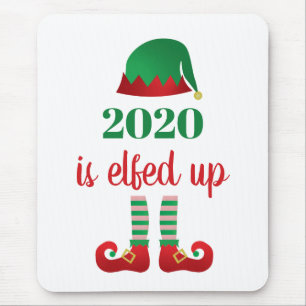 2020はクリスマス検疫おもしろいことわざを解除 マウスパッド