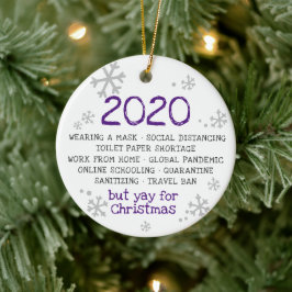 2020は最悪だったけど、クリスマスはやっぱり嬉しい! セラミックオーナメント