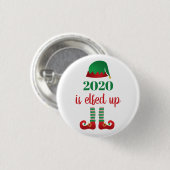 2020は隔離クリスマスおもしろいことわざ 缶バッジ (正面&裏面)