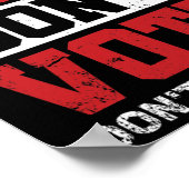 2020もし年選挙に投票で文句を言わおもしろいない ポスター (角)