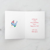 2020ももうすぐ終わり スノーマン フェイスマスク クリスマス (内部)