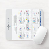 2020オプション有効期限カレンダー マウスパッド (マウス)