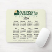 2020カスタム年のカレンダーby Janz Mouse pad マウスパッド (マウス)