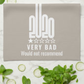 2020カスタム Middle Finger Review(中指レビュー)は推奨しない キッチンタオル (折り畳み)