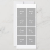 2020カレンダーテンプレートフラッシュカード (裏面)