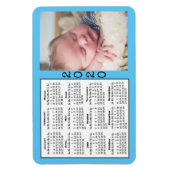 2020カレンダー磁石カスタムカラー写真磁石 マグネット (縦)