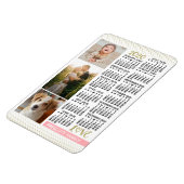 2020カレンダー(新しいバージョンの説明を参照) マグネット (左側)