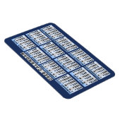 2020カレンダー(新しいバージョンの説明を参照) マグネット (右側)