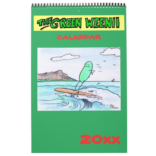 2020グリーンウェアニカレンダー カレンダー (カバー)