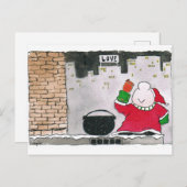 2020ジギーのサンタカード ポストカード (正面/裏面)