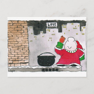 2020ジギーのサンタカード ポストカード