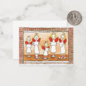 2020ジギー合唱団カード ノートカード (正面/裏面インサイチュ)