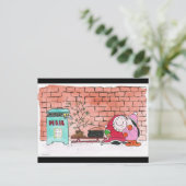 2020ジギー・チャリティーサンタ ポストカード (スタンド正面)