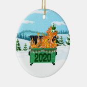 2020ダンスター火災クリスマスセラミックオーナメント セラミックオーナメント (右)