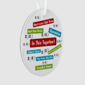 2020トイレ紙その年すべて起こった オーナメント (正面)