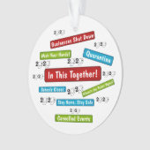 2020トイレ紙その年すべて起こった オーナメント (正面)