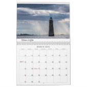 2020ニューイングランドのライトハウス毎月カレンダー カレンダー (3月 2026)